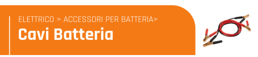 Cavi batteria